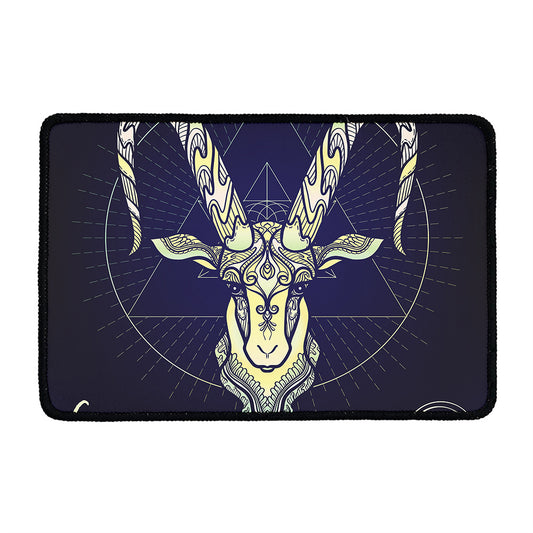 Astrological Capricorn Sign Print Kitchen Mat
