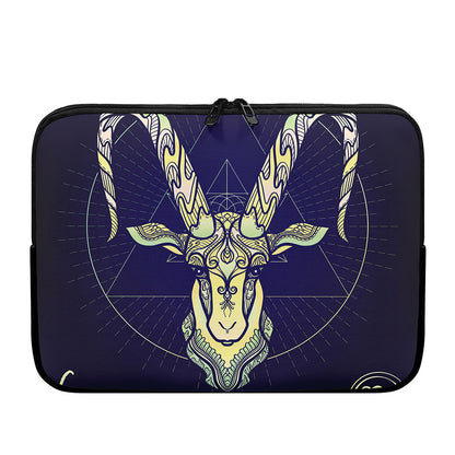 Astrological Capricorn Sign Print Laptop Sleeve