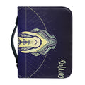 Astrological Capricorn Sign Print Leather Bible Cover
