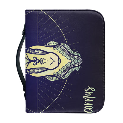 Astrological Capricorn Sign Print Leather Bible Cover