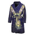 Astrological Capricorn Sign Print Men's Bathrobe