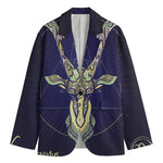 Astrological Capricorn Sign Print Men's Blazer