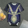 Astrological Capricorn Sign Print Men's Bodysuit