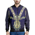 Astrological Capricorn Sign Print Men's Bomber Jacket