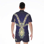 Astrological Capricorn Sign Print Men's Rompers