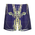 Astrological Capricorn Sign Print Men's Athletic Shorts