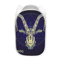 Astrological Capricorn Sign Print Mesh Laundry Hamper