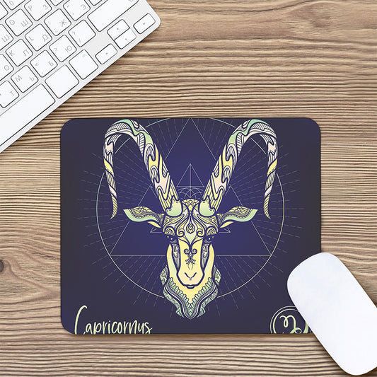 Astrological Capricorn Sign Print Mouse Pad