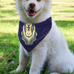 Astrological Capricorn Sign Print Over The Collar Dog Bandana