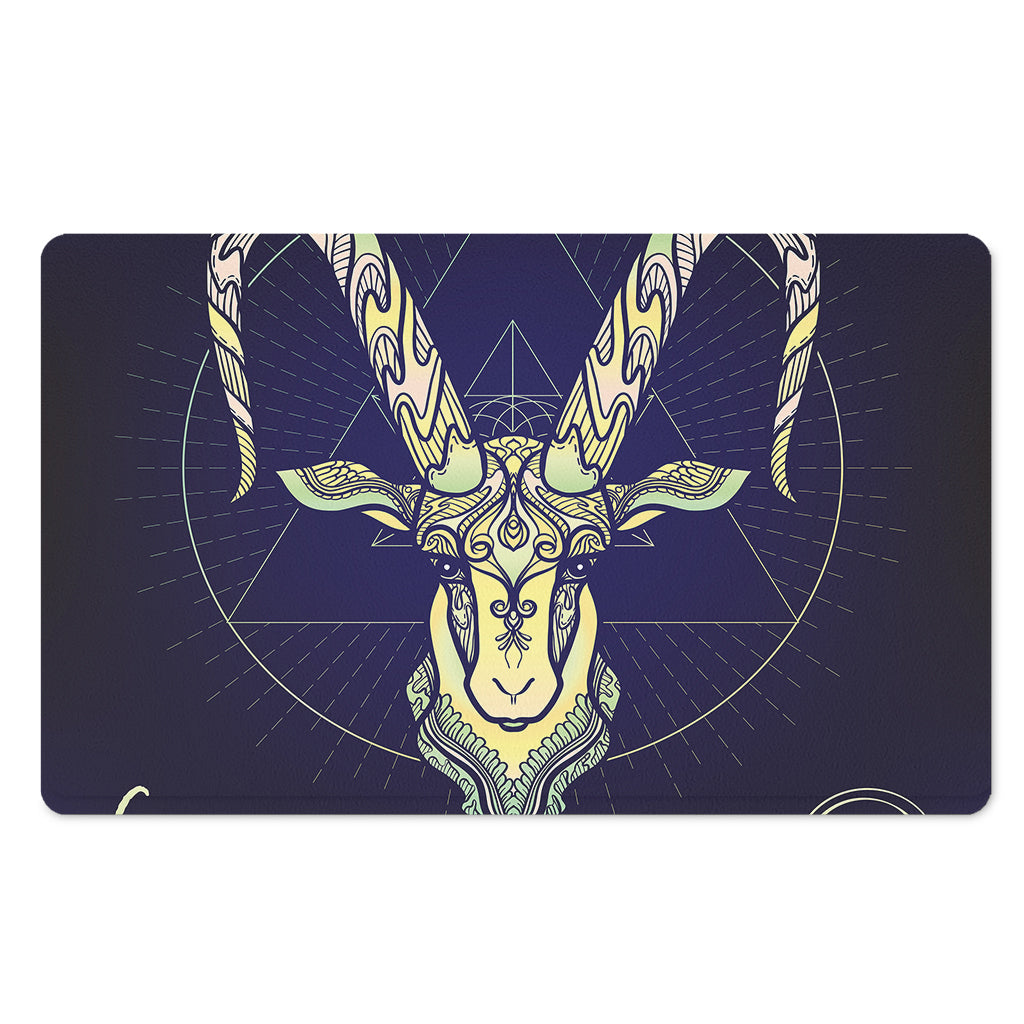 Astrological Capricorn Sign Print Polyester Doormat