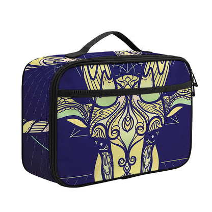 Astrological Capricorn Sign Print Portable Lunch Bag