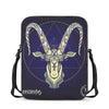 Astrological Capricorn Sign Print Rectangular Crossbody Bag