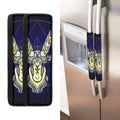 Astrological Capricorn Sign Print Refrigerator Handle Covers