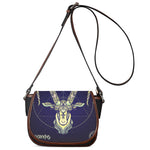 Astrological Capricorn Sign Print Saddle Bag