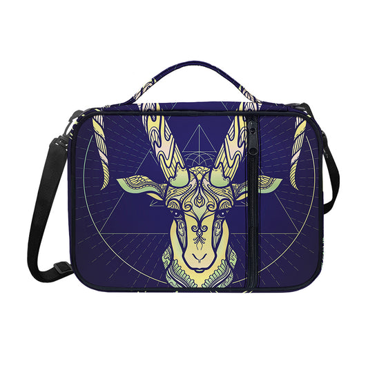 Astrological Capricorn Sign Print Shoulder Strap Bible Bag