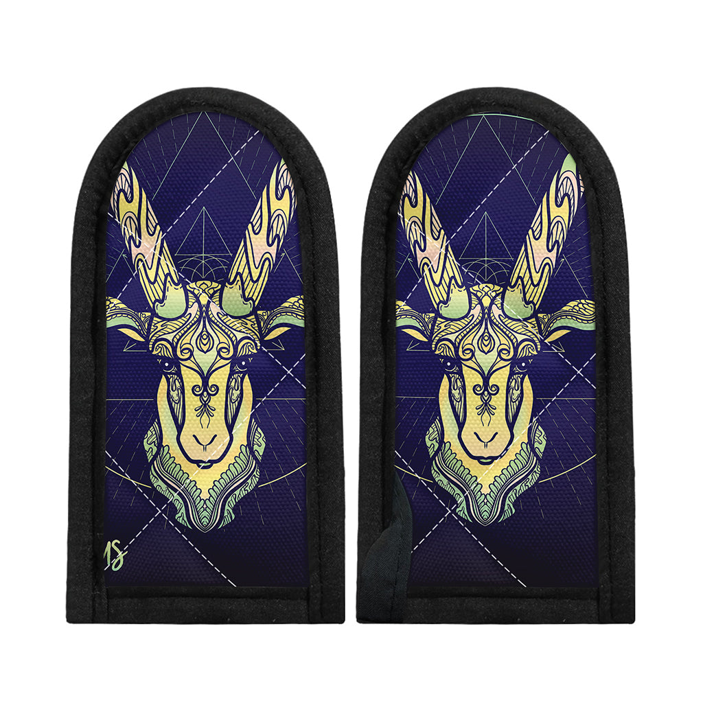 Astrological Capricorn Sign Print Skillet Handle Cover