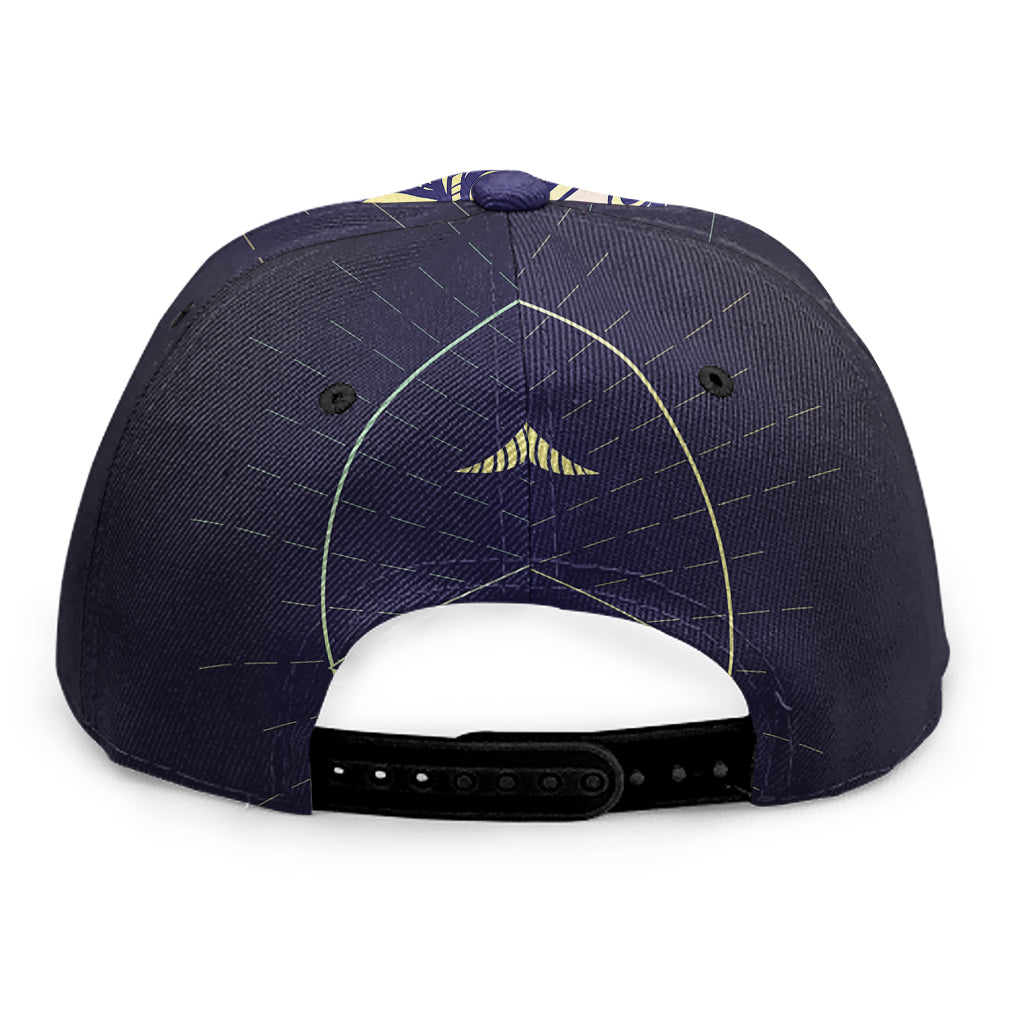 Astrological Capricorn Sign Print Snapback Cap