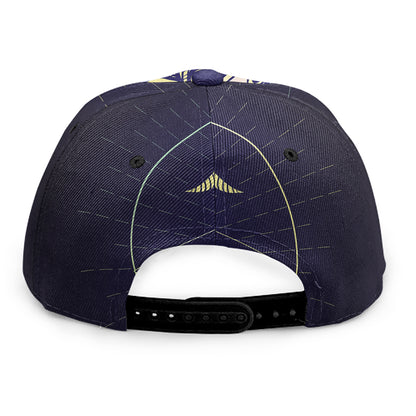Astrological Capricorn Sign Print Snapback Cap