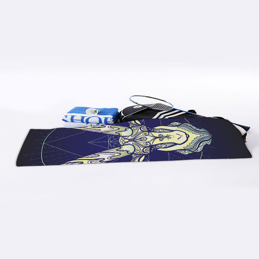 Astrological Capricorn Sign Print Sports Towel
