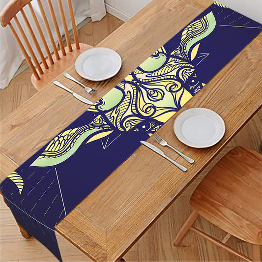 Astrological Capricorn Sign Print Table Runner
