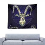 Astrological Capricorn Sign Print Tapestry