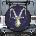 Astrological Capricorn Sign Print Tire Cover