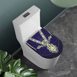 Astrological Capricorn Sign Print Toilet Lid Cover