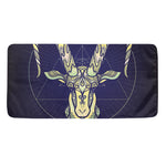 Astrological Capricorn Sign Print Towel