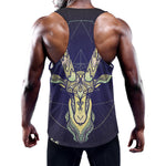Astrological Capricorn Sign Print Training Tank Top
