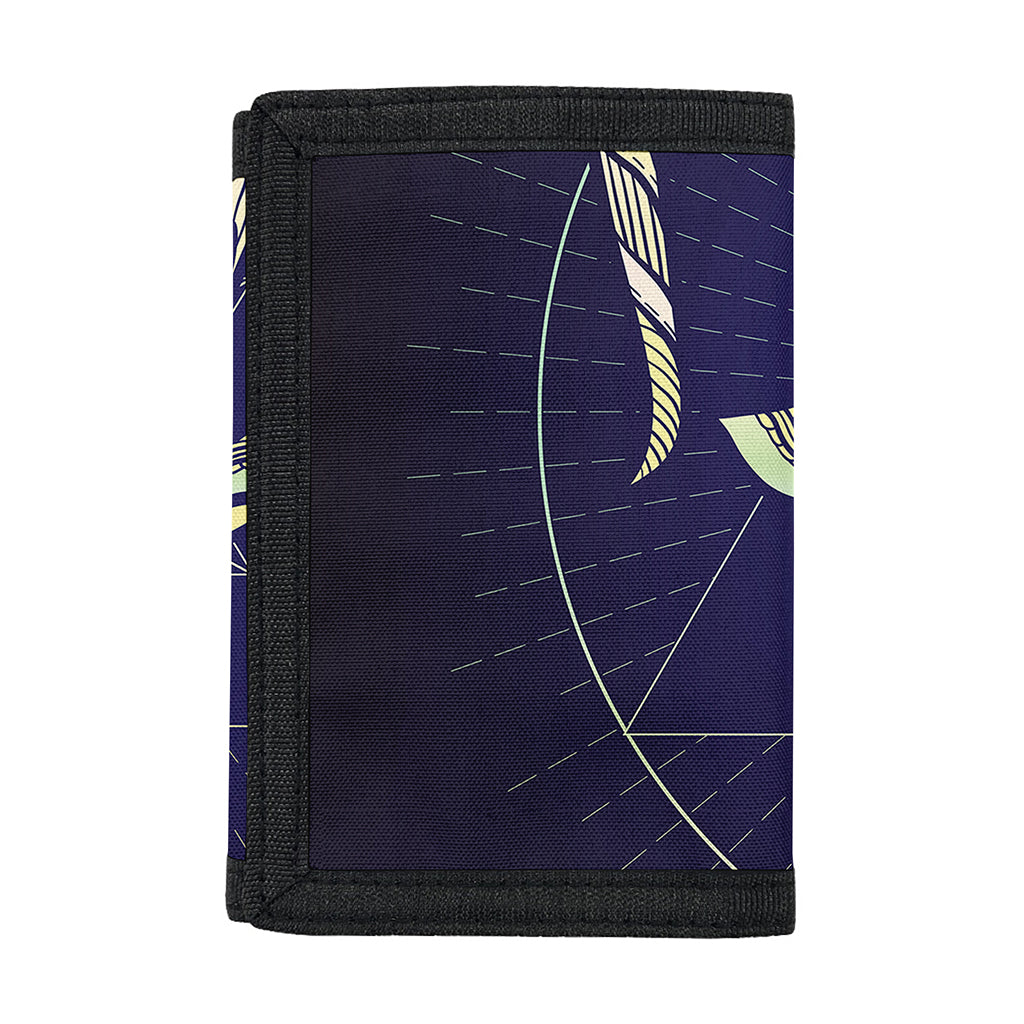 Astrological Capricorn Sign Print Trifold Wallet