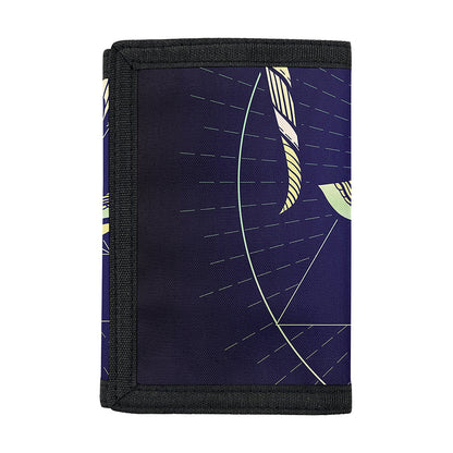 Astrological Capricorn Sign Print Trifold Wallet