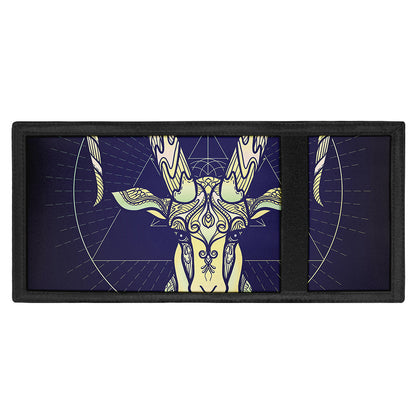 Astrological Capricorn Sign Print Trifold Wallet