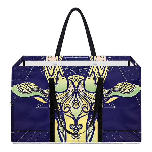 Astrological Capricorn Sign Print Utility Tote Bag
