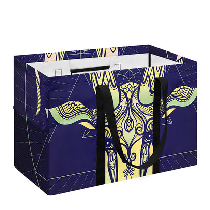 Astrological Capricorn Sign Print Utility Tote Bag