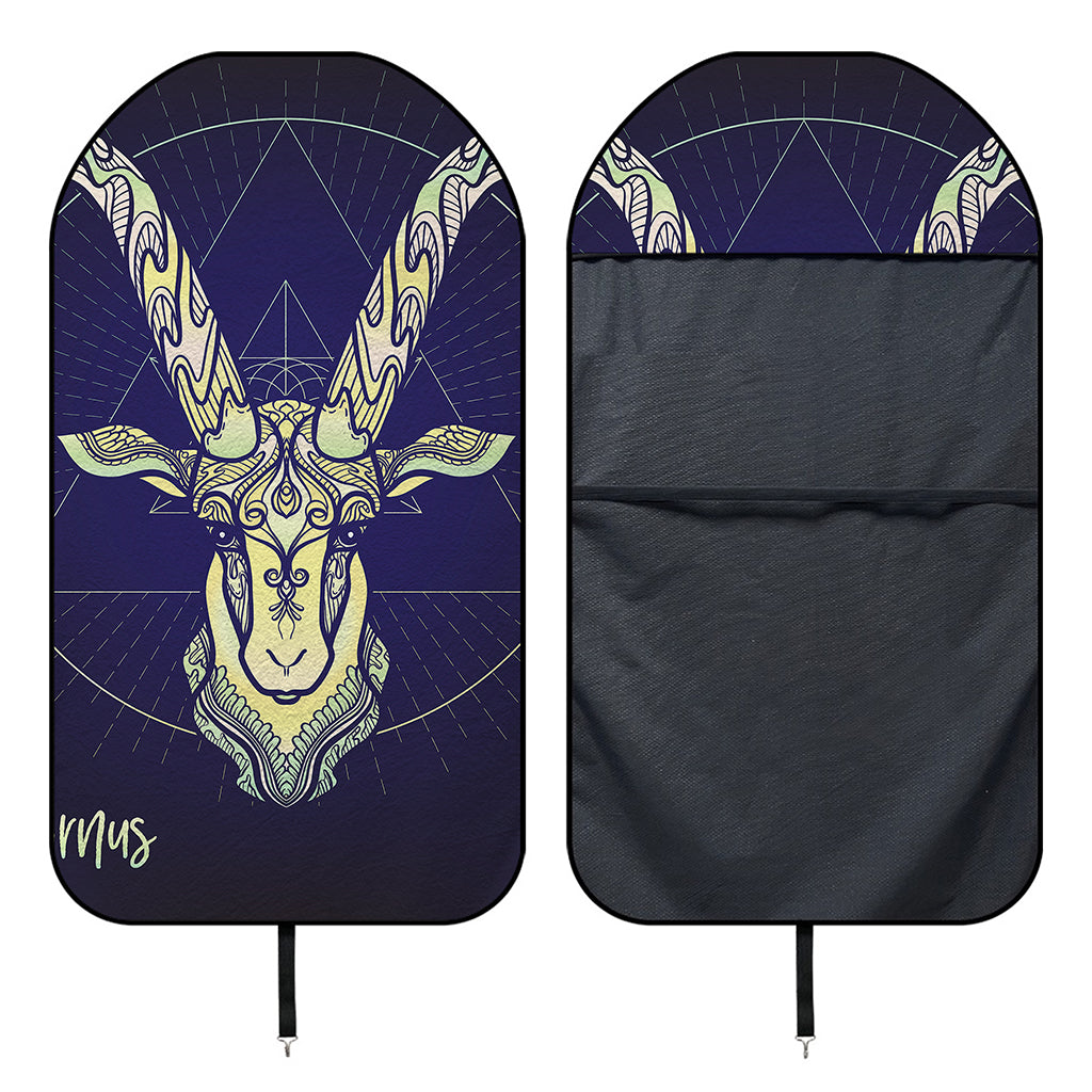 Astrological Capricorn Sign Print Waterproof Car Seat Cover