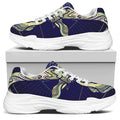 Astrological Capricorn Sign Print White Chunky Shoes