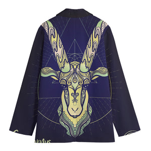 Astrological Capricorn Sign Print Women's Blazer