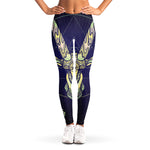 Astrological Capricorn Sign Print Women's Leggings