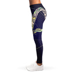 Astrological Capricorn Sign Print Women's Leggings