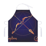Astrological Sagittarius Sign Print Adjustable Apron