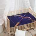 Astrological Sagittarius Sign Print Baby Crib Sheet