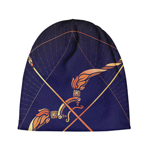 Astrological Sagittarius Sign Print Beanie