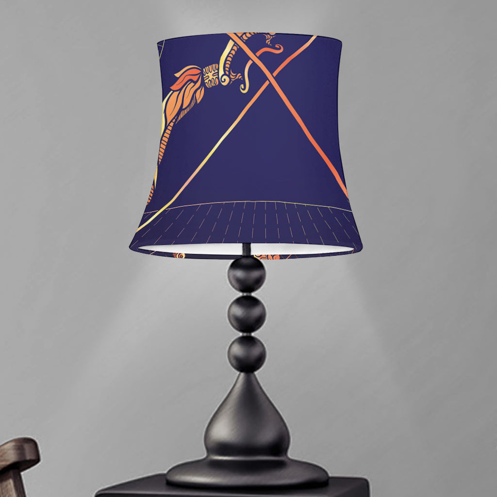 Astrological Sagittarius Sign Print Bell Lamp Shade