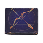 Astrological Sagittarius Sign Print Bifold Wallet