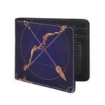 Astrological Sagittarius Sign Print Bifold Wallet