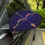 Astrological Sagittarius Sign Print Car Side Mirror Covers