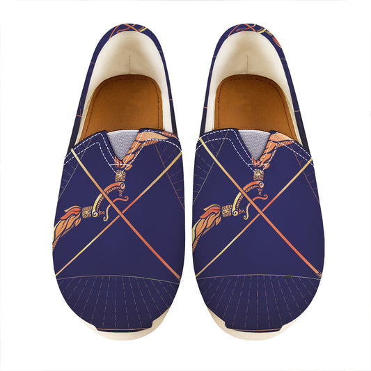 Astrological Sagittarius Sign Print Casual Shoes