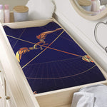 Astrological Sagittarius Sign Print Changing Pad Cover