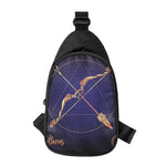 Astrological Sagittarius Sign Print Chest Bag