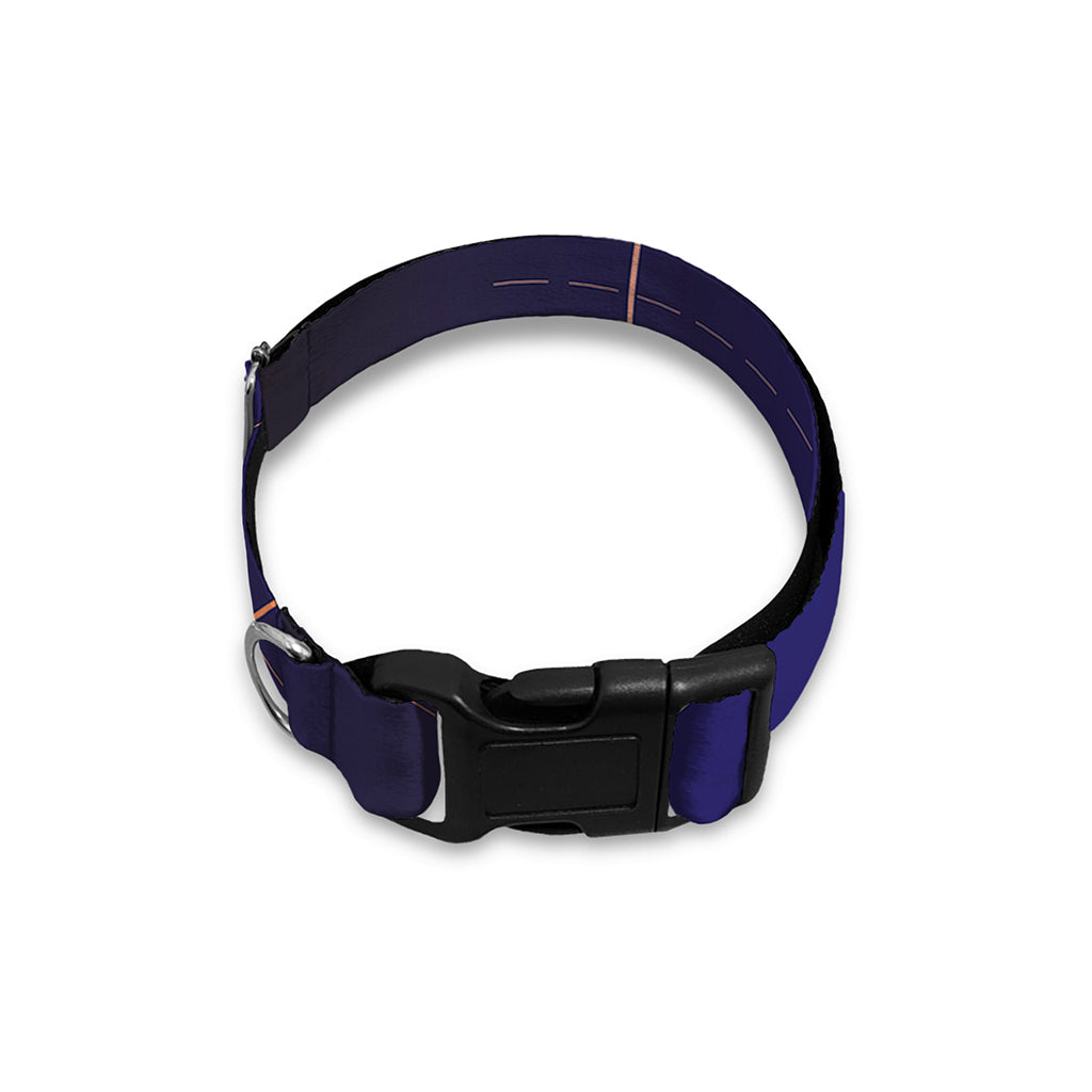 Astrological Sagittarius Sign Print Dog Collar